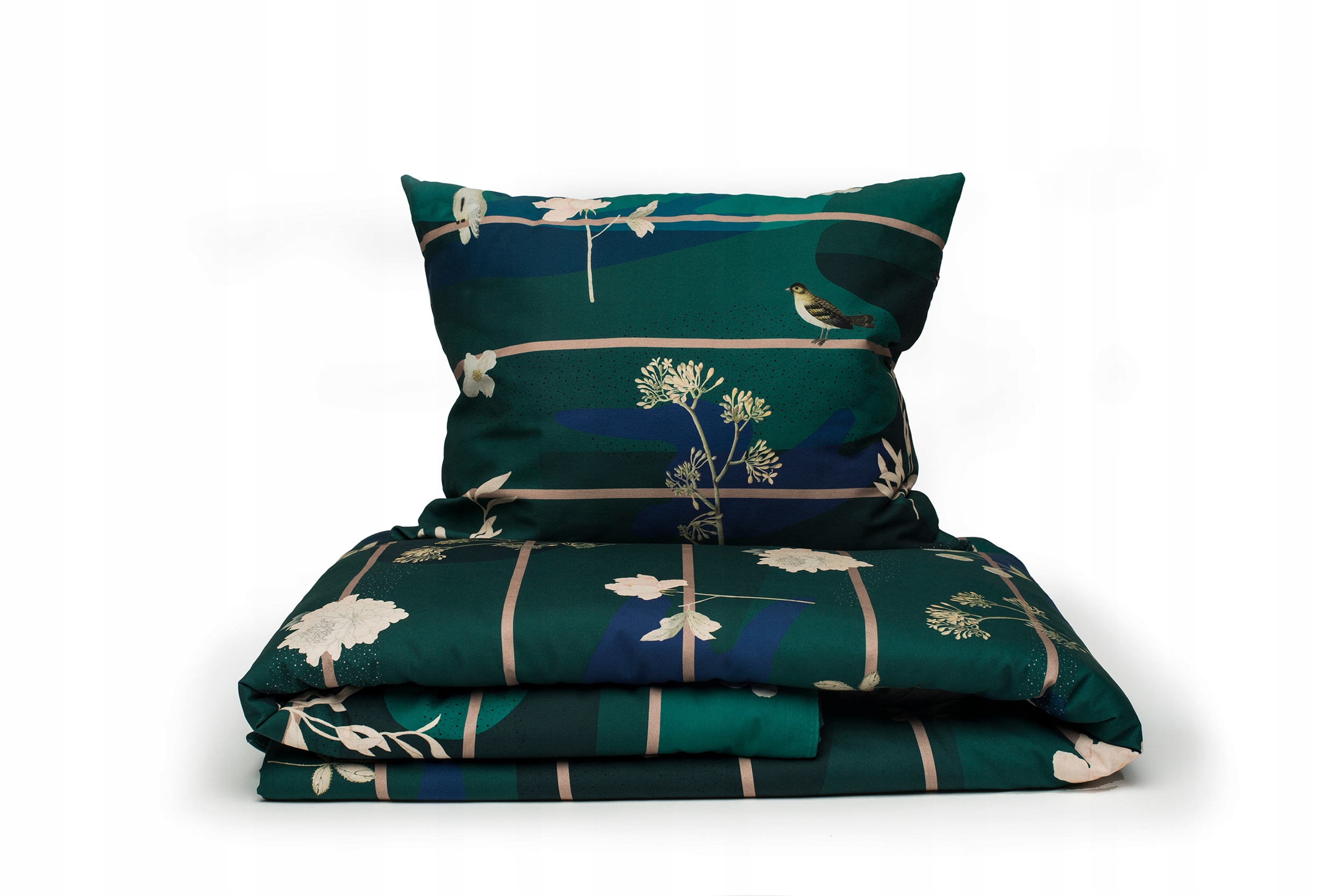 Posteľná Bielizeň 140x200 1x 80x80 Botanická záhrada Night