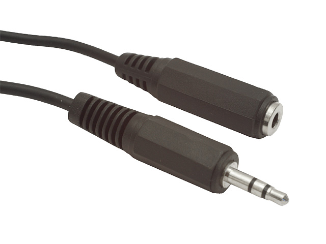 

Gmb Przedłużacz Mini Jack M/f 2m dł Kabel Aux Gold