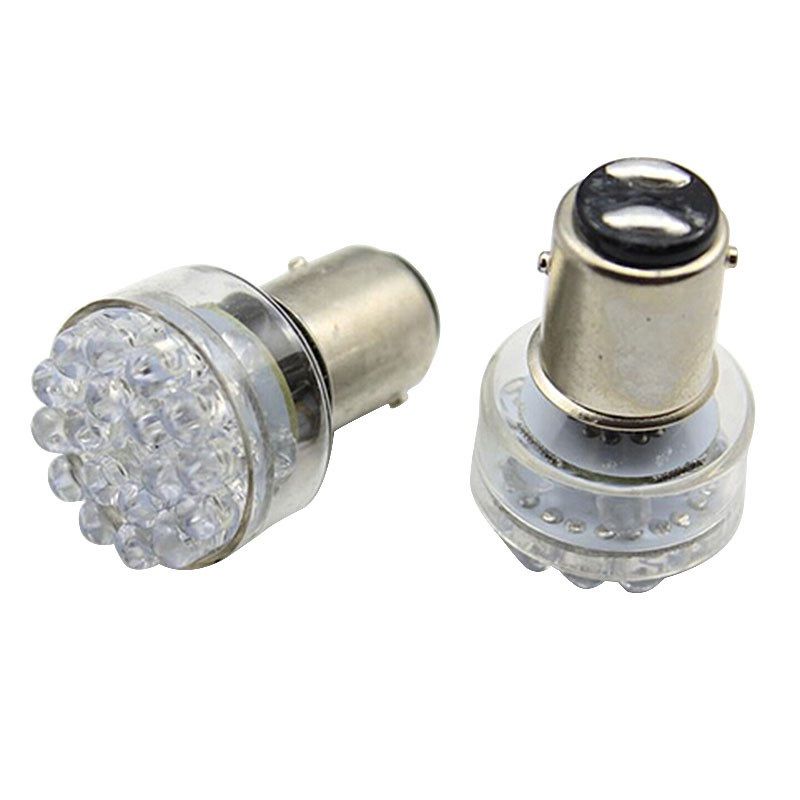 

Led żarówka BAY15D Biała 24 x Led Dwawłókna P21/5W