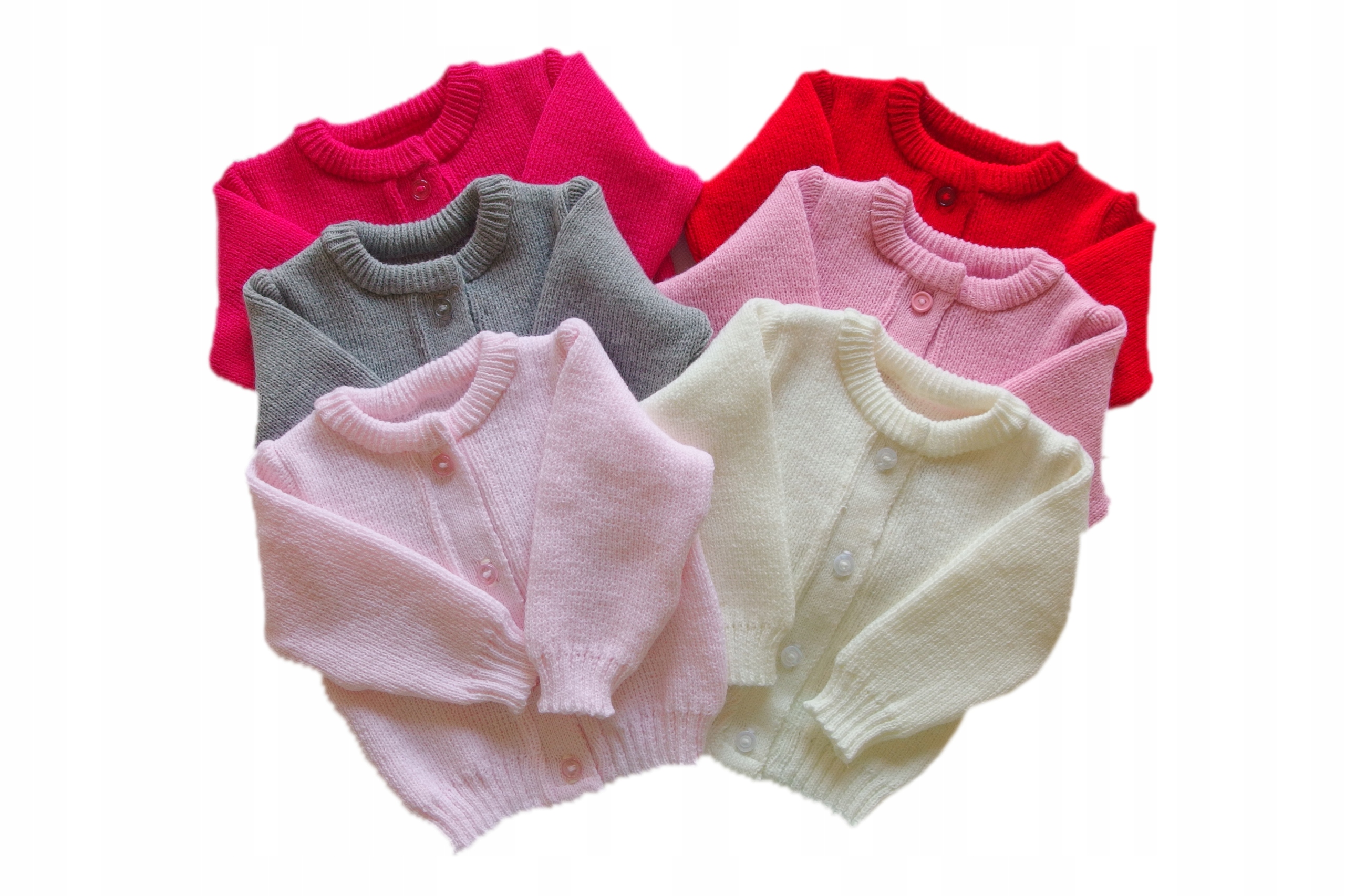 sweterek KASIA sweter *** 102 kolory *** 110 Zapięcie guziki