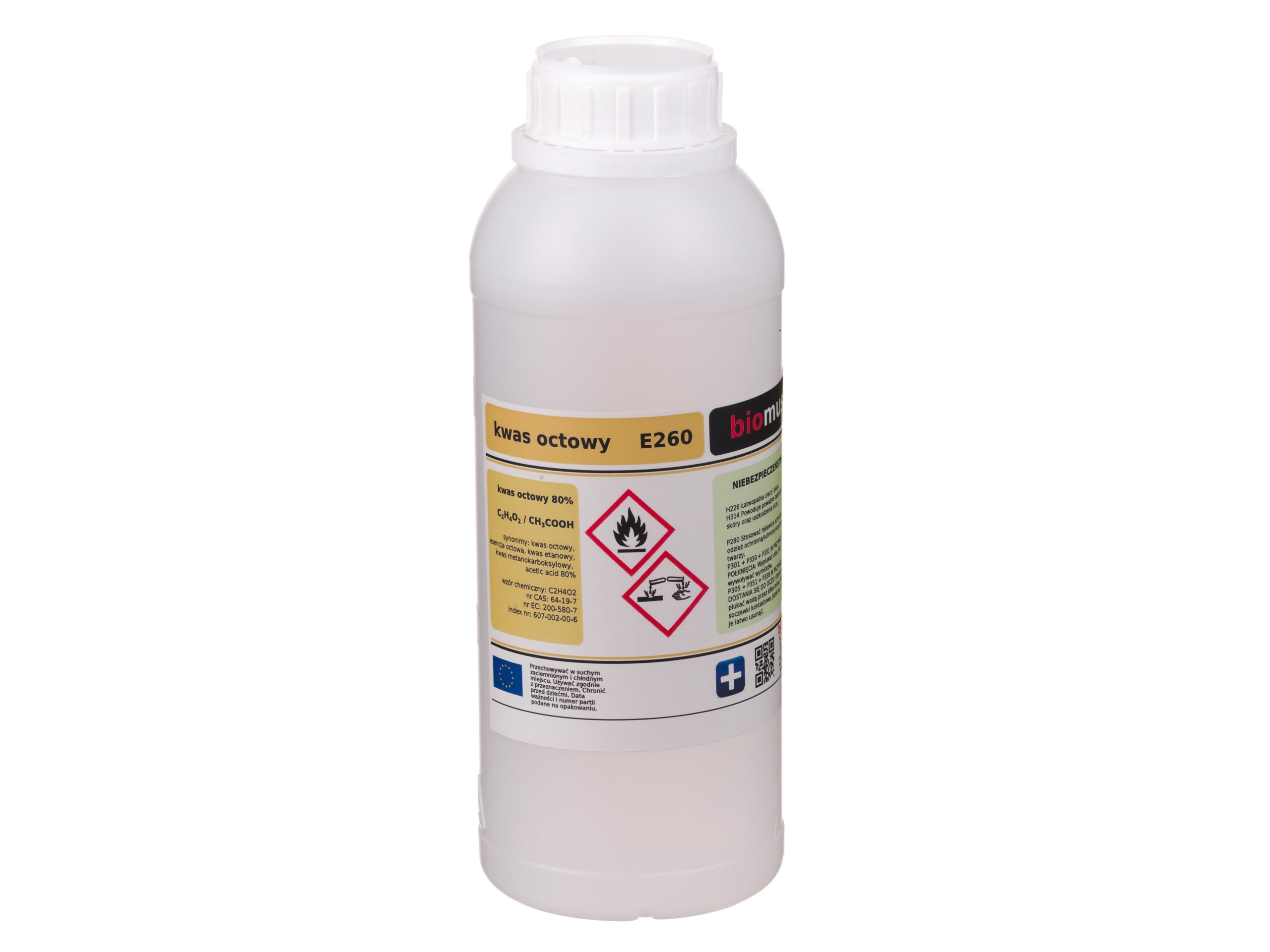 

Biomus Esencja octowa - Ocet r-r 80% 1000ml kwas