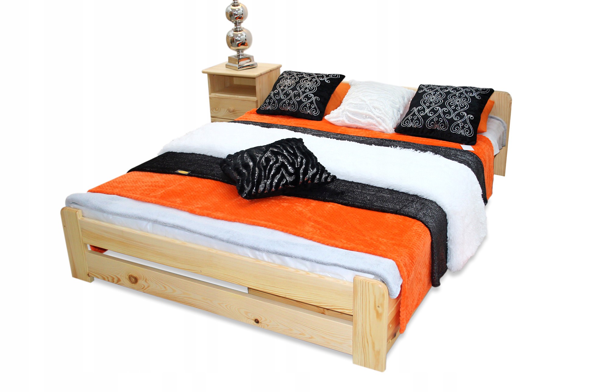 Кровать односпальная из сосны