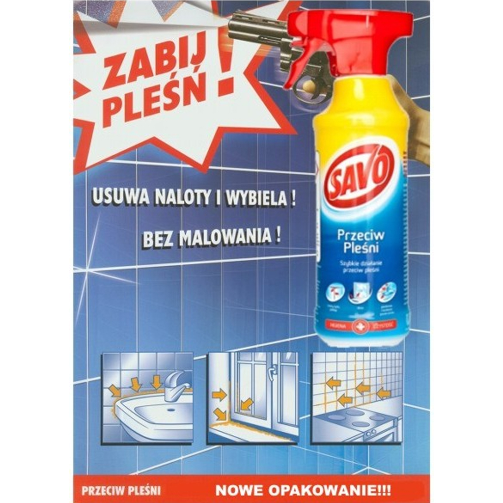 Savo средство от плесени на стенах