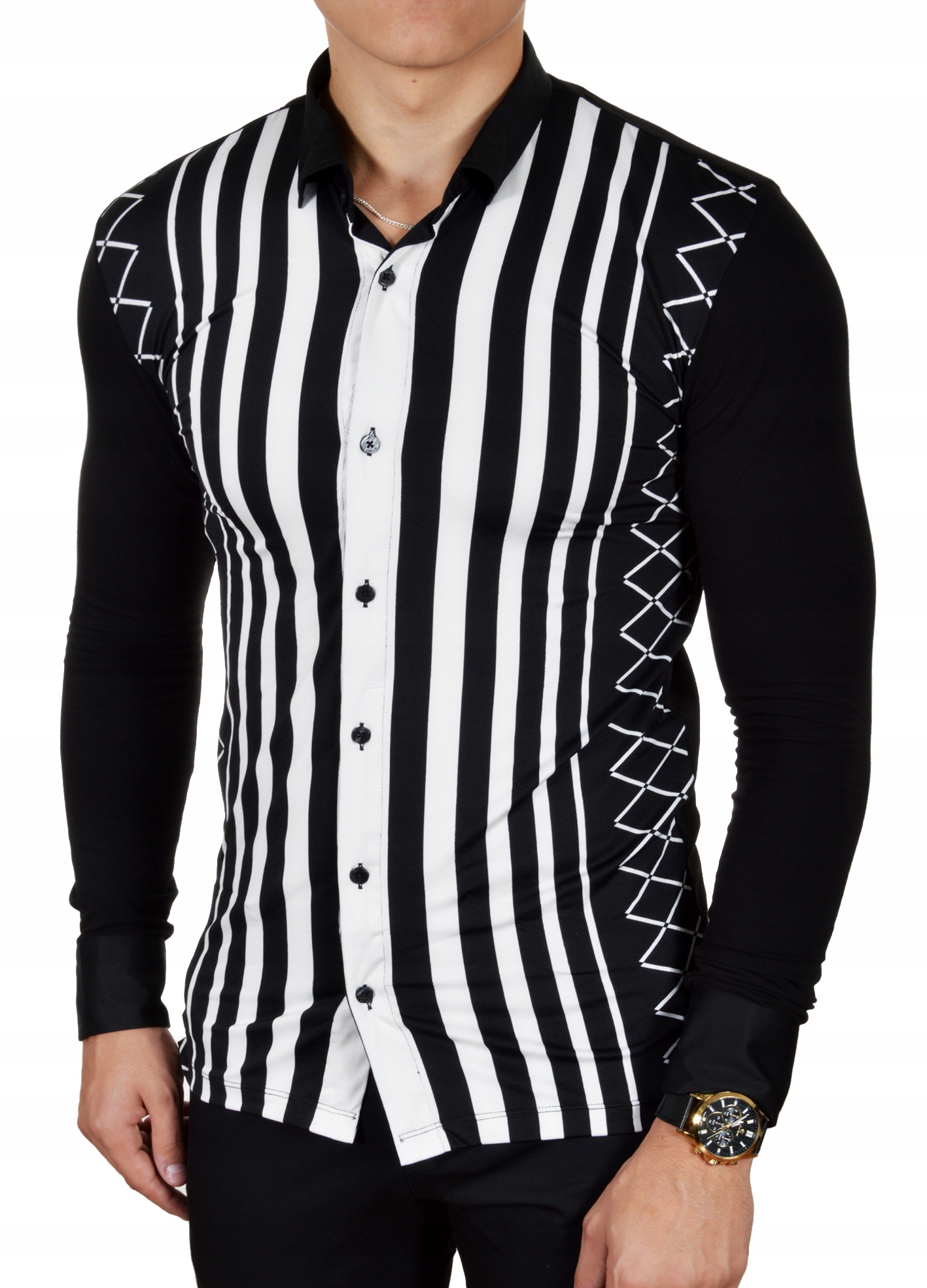 Pánská košile Mondo Elegantní s proužky