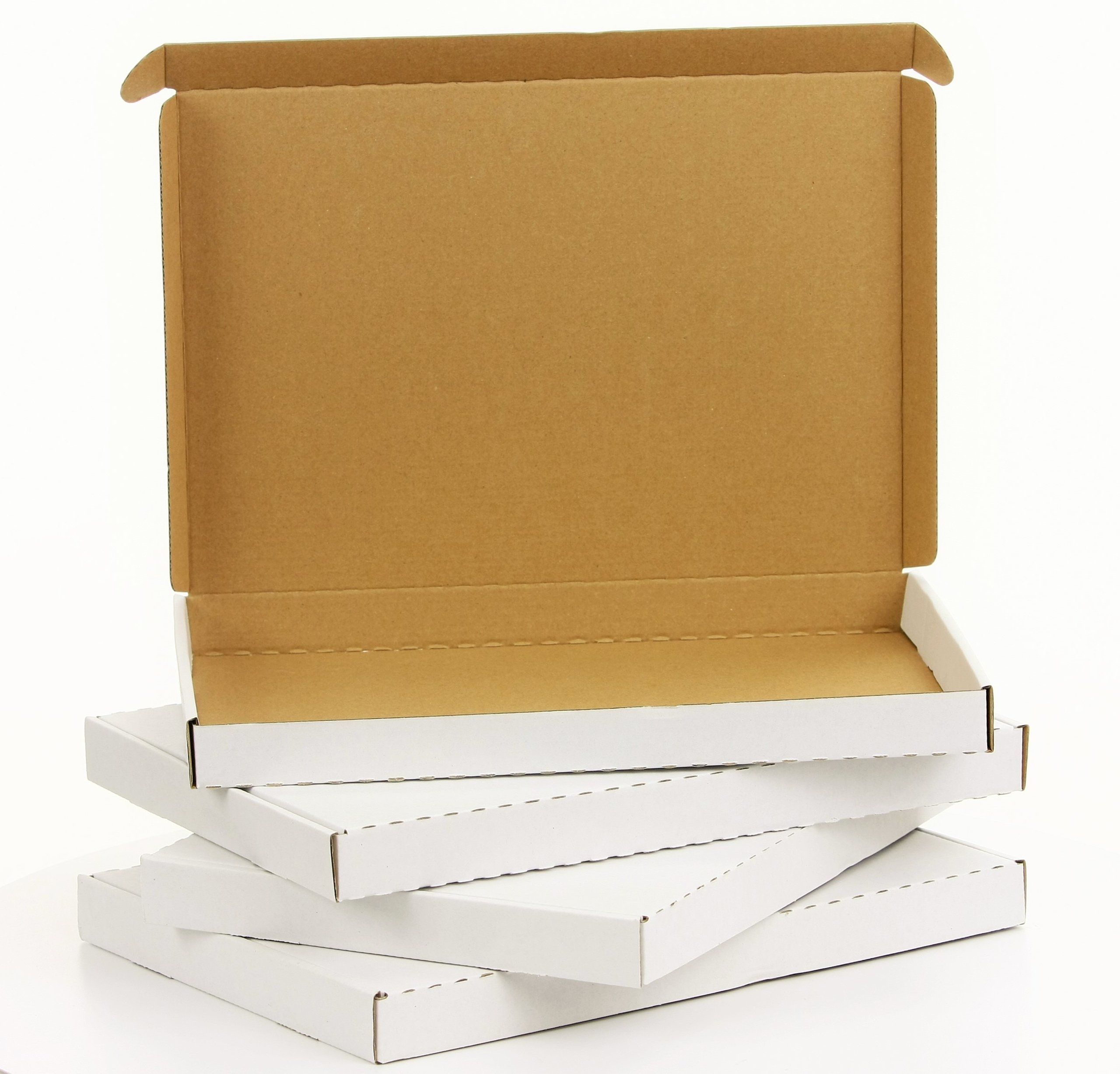 

Pudełko Karton 305x215x25 Białe na płyty, ksiażki