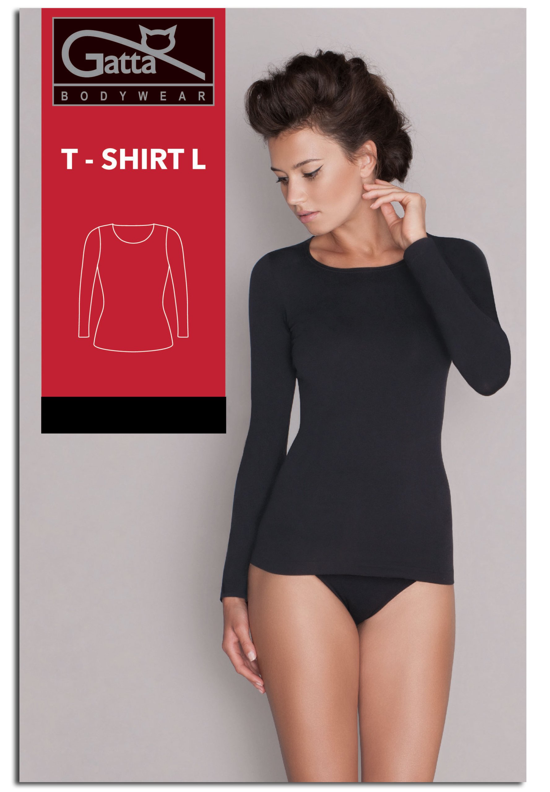 

Gatta t-shirt Bluzka długi rękaw Kolory # XL