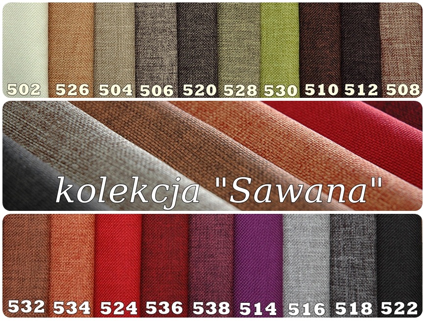 TAPCZANIK KUBUŚ wzory sofa amerykanka długie boki Wysokość mebla 50 cm