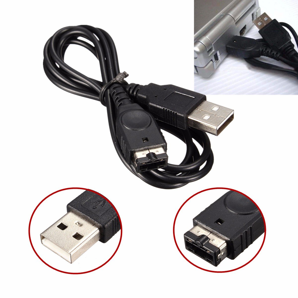 USB-кабель для консолей GBA SP зарядка EAN 4921497710462