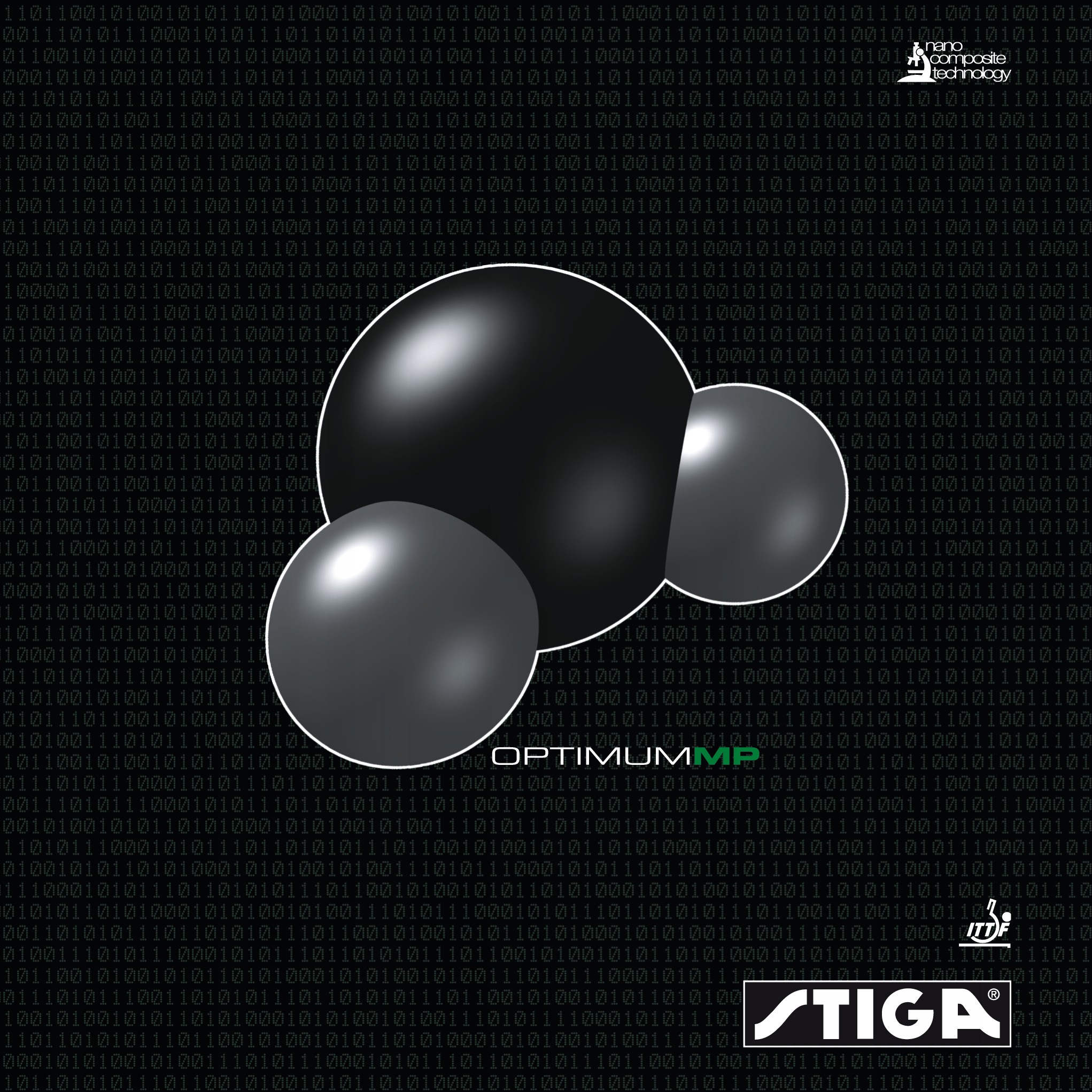 Okładzina Stiga Optimum Mp max czarna