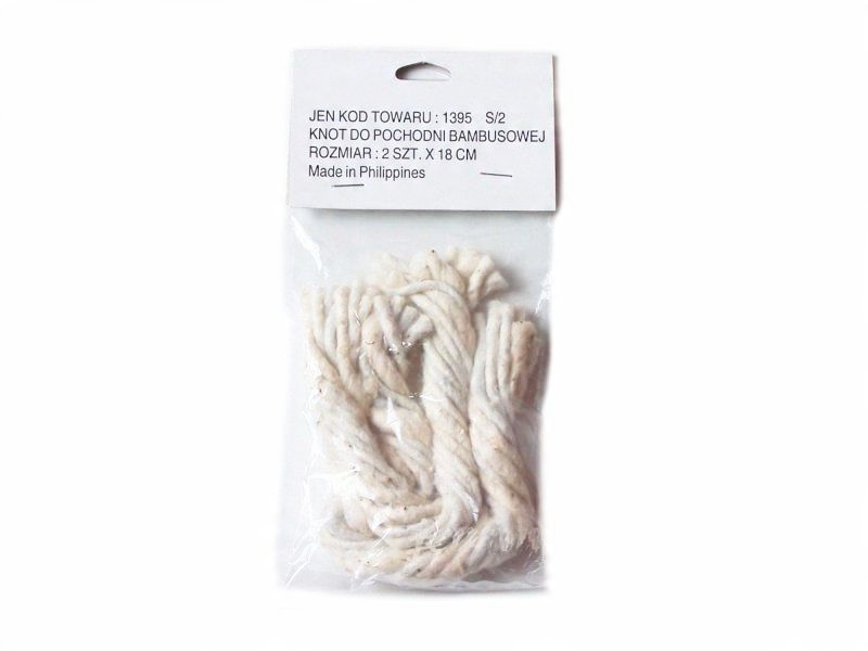 

Knoty Bawełna Pochodnia Lampa Naftowa 2 Szt 18 cm