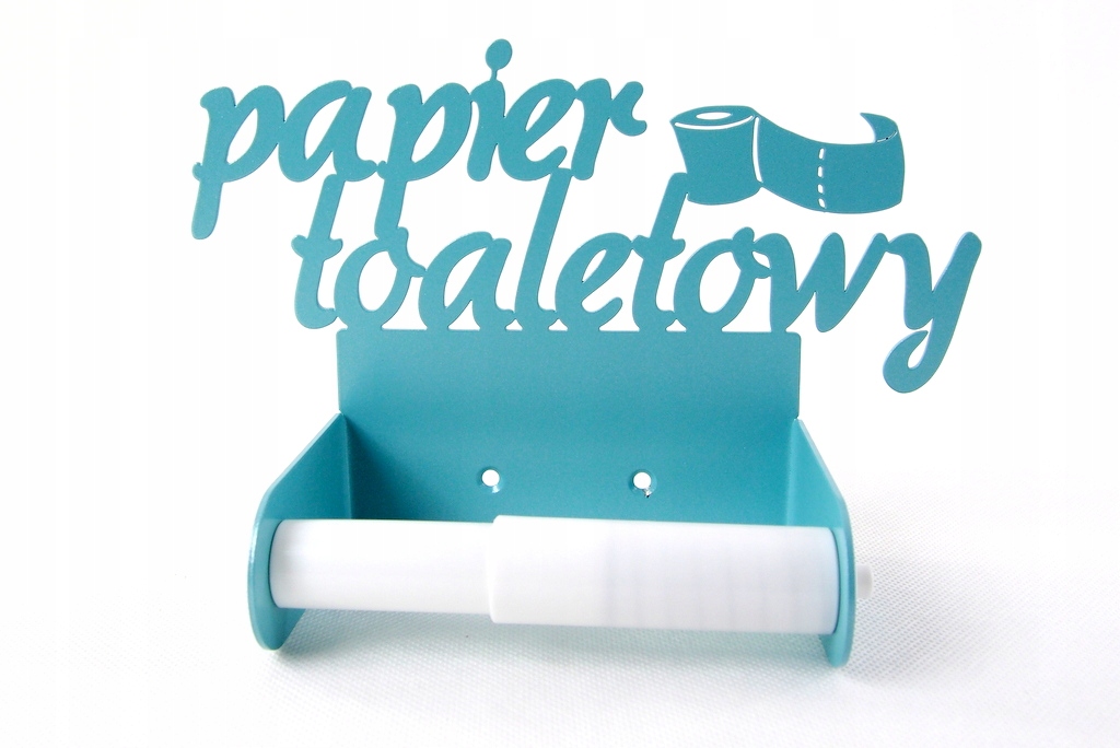 Uchwyt na papier toaletowy. Uzupełnienie wieszaka. Szerokość 22 cm