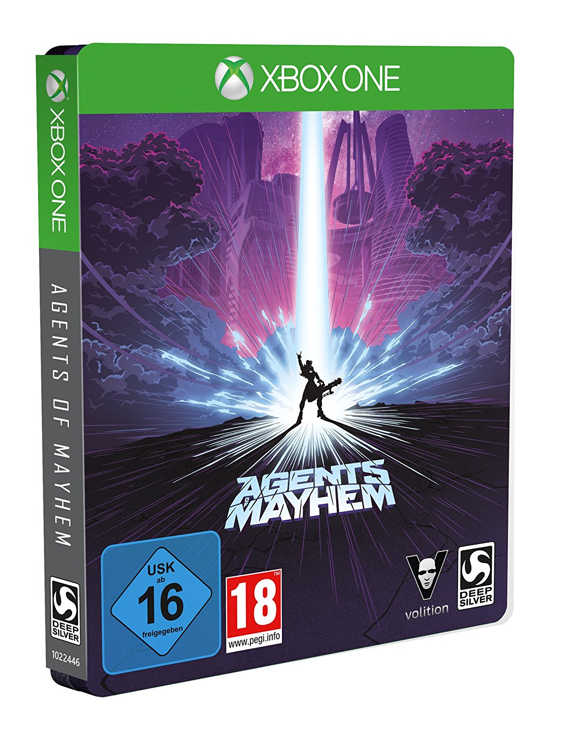 Agents of Mayhem Steelbook Edition Pl Xbox Nowa Xbox One pudełkowa