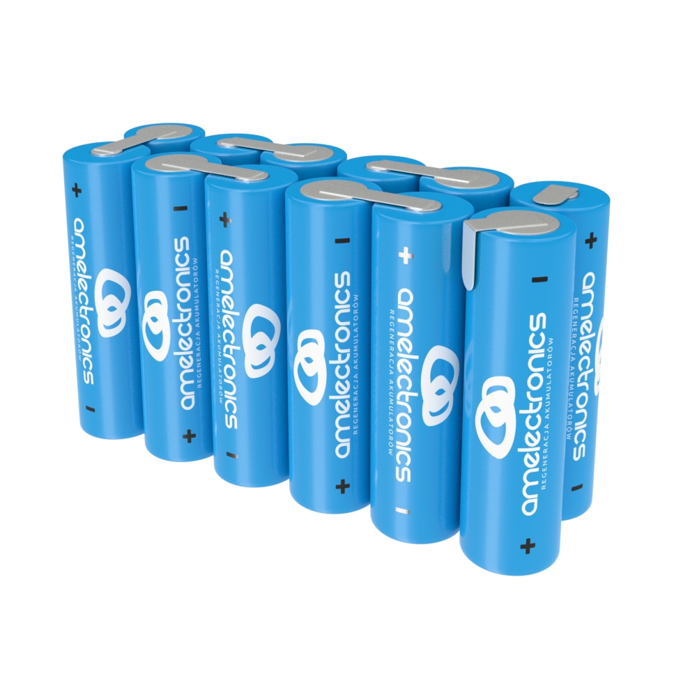 

Pakiet Akumulatorów 12 Ogniw Aa 14,4V 1000mAh Nicd
