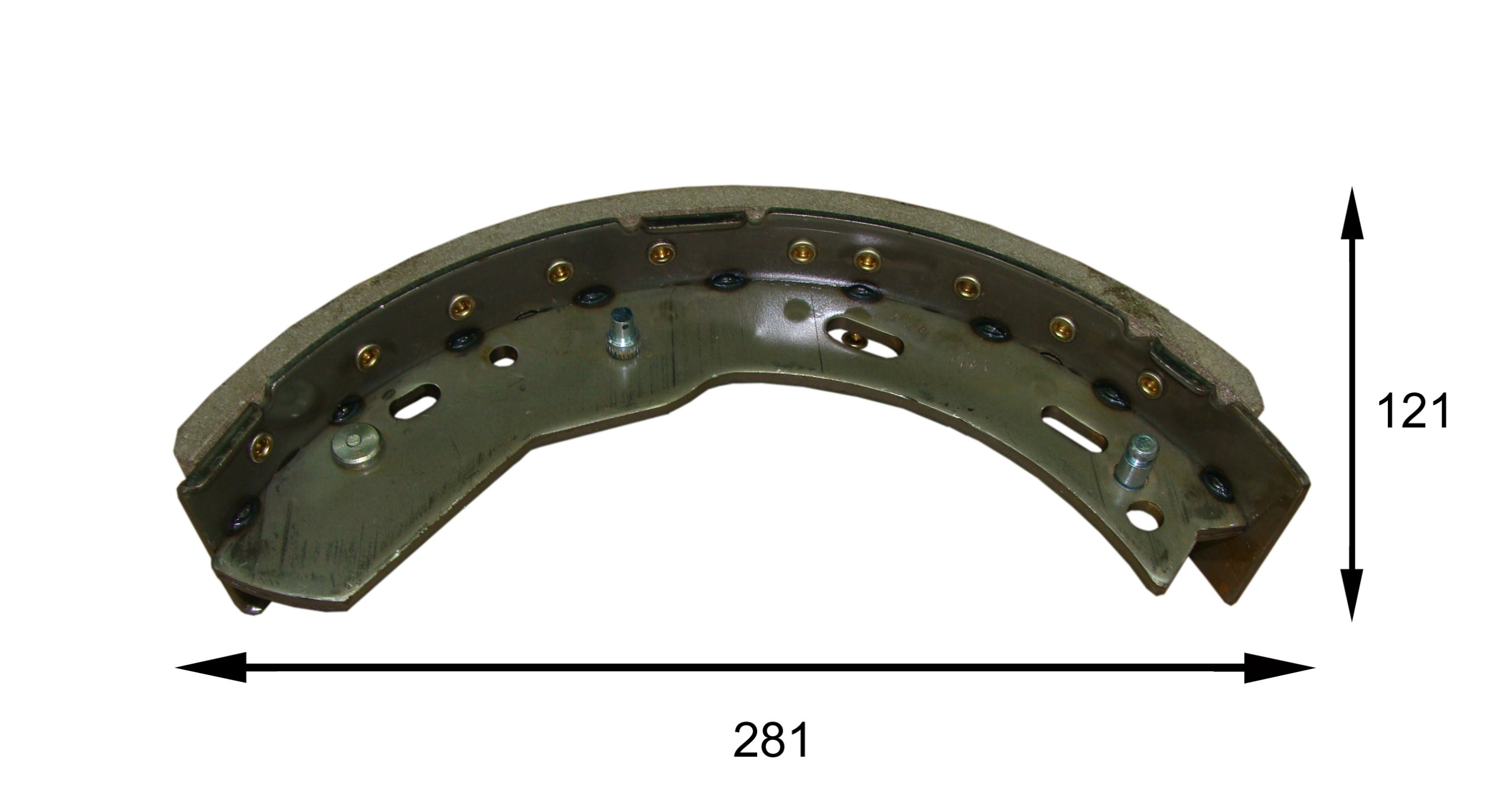 00112866 - Тормозная колодка вилочного погрузчика TOYOTA 7 FG FD K40