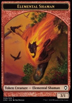 2x Elemental Shaman Token CM2 C15 itp *