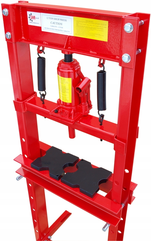 PRASA 12T HYDRAULICZNA + PŁYTY Z WYCIĘCIAMI MOCNA Rodzaj prasa