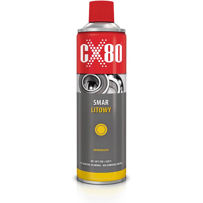 

CX-80 Smar Litowy sprey 500ml