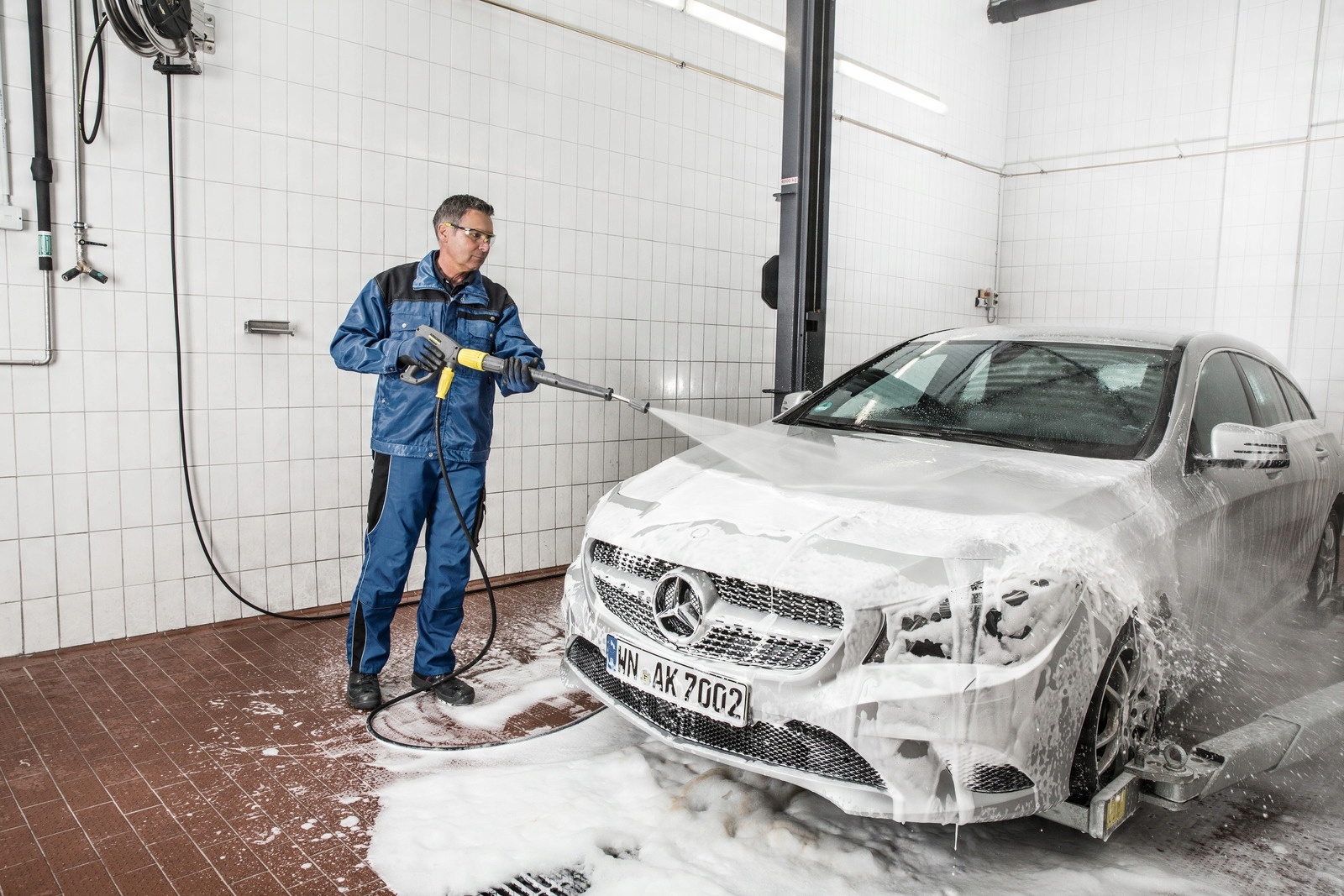 Karcher HDS 8/18-4 MX высокого давления шайба 40 м шланг бренд Kärcher