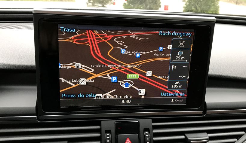 Audi A3 A4 A6 A7 Q7 MIB zmiana USA - EU PL 2024 Rodzaj mapa do nawigacji