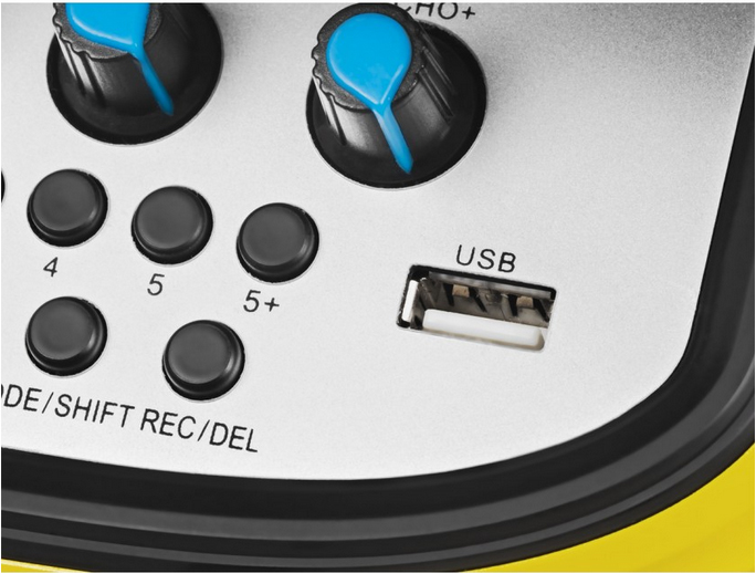 ZESTAW KARAOKE USB SD MP3 BLUETOOTH + 3 MIK BEZPRZ Kod producenta 0875