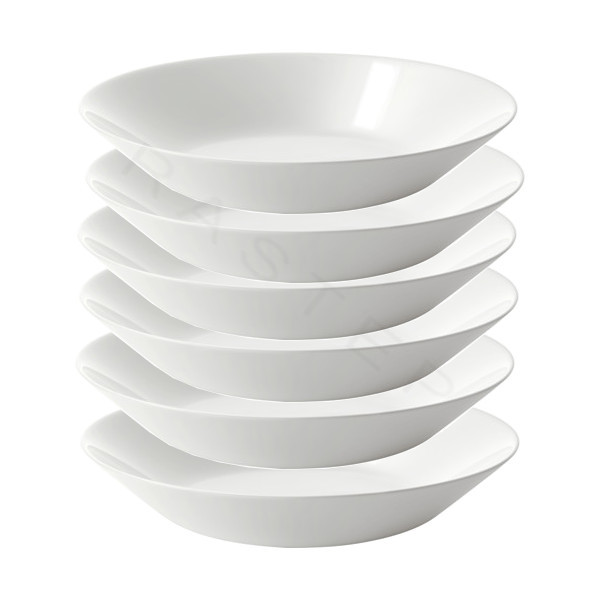 Тарелка глубокая ИКЕА Oftast комплект на 6 человек