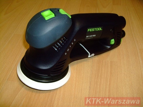 Szlifierka Festool ROTEX RO 125 FEQ-Plus Maksymalna prędkość obrotowa 600 RPM