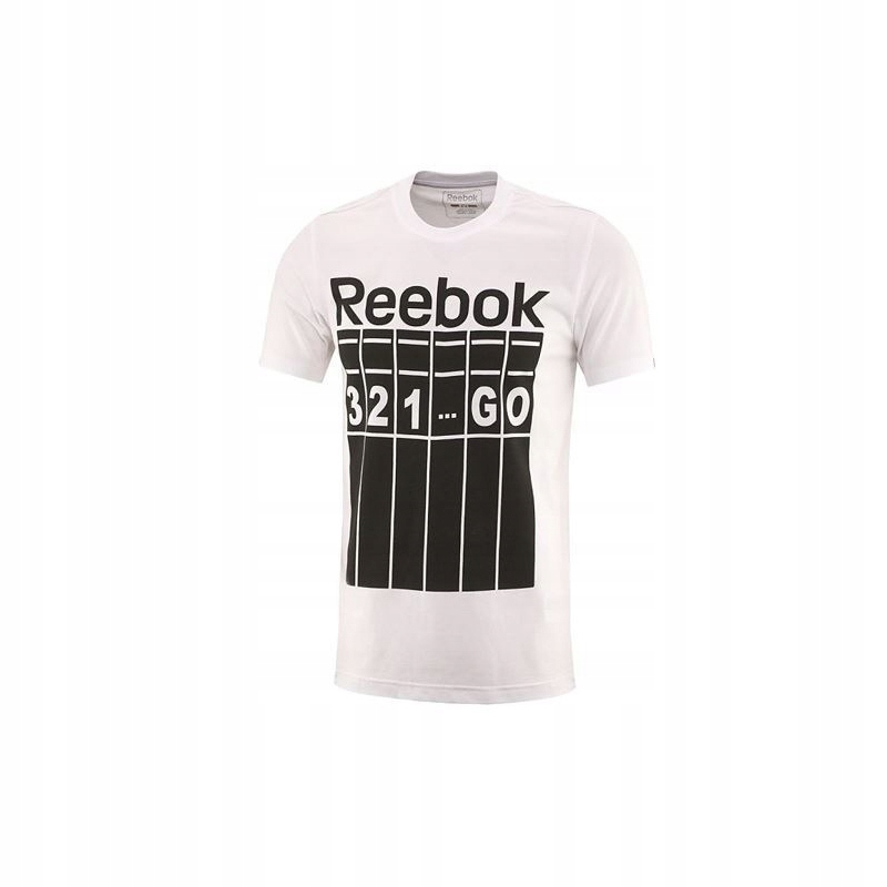 

Reebok T-shirt Koszulka Krótkim Rękawem Bawełna M