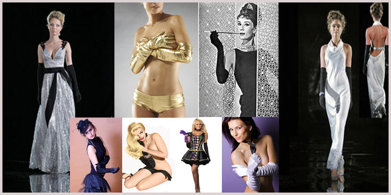 RĘKAWICZKI DAMSKIE DŁUGIE WIECZOROWE CZERWONE WrocłaW Kod producenta wieczorowe czerwone