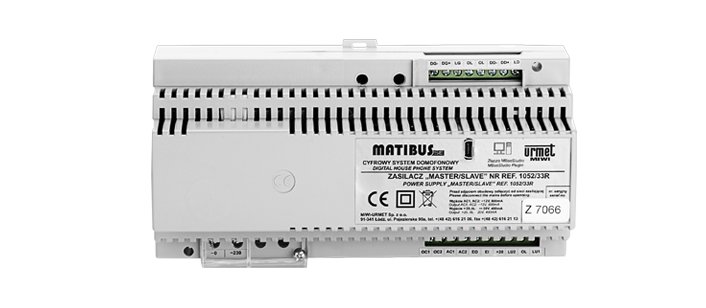 

Zasilacz systemu Matibus 1052/33R - Urmet