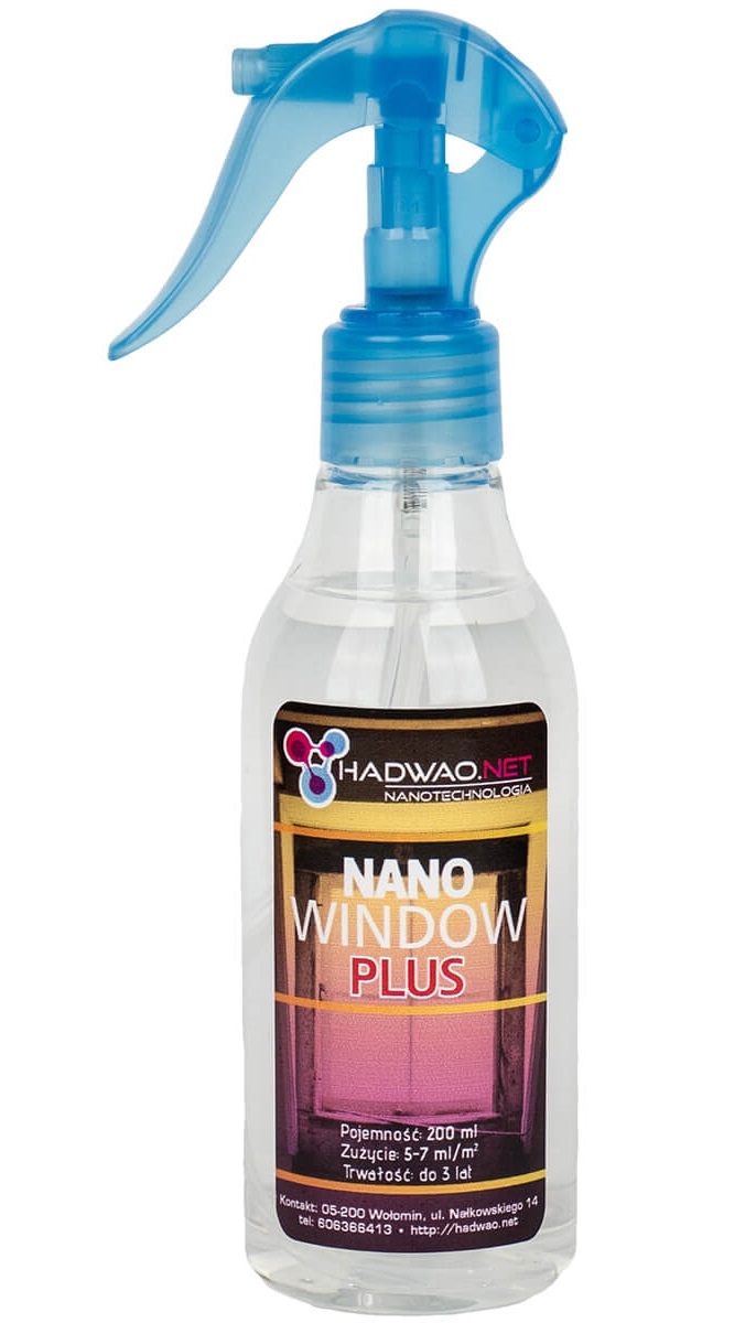 

Powłoka Nano Window Plus impregnat do okien 200ml
