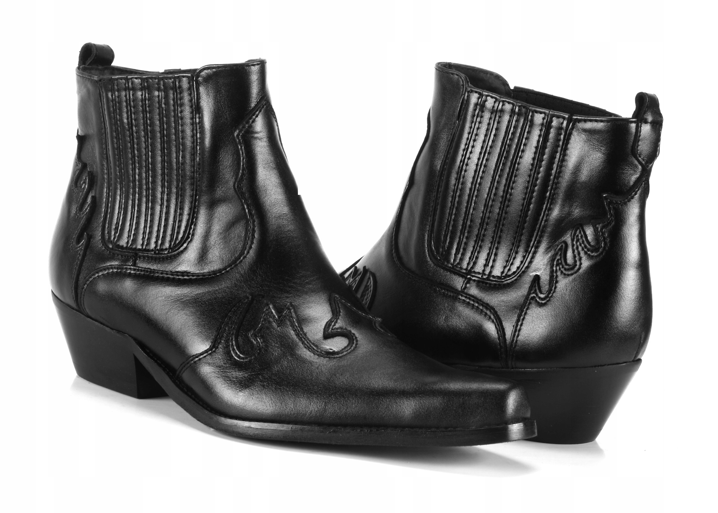 KLASYCZNE KOWBOJKI model K630 NOWY MODEL roz.39-46 Długość wkładki 31 cm