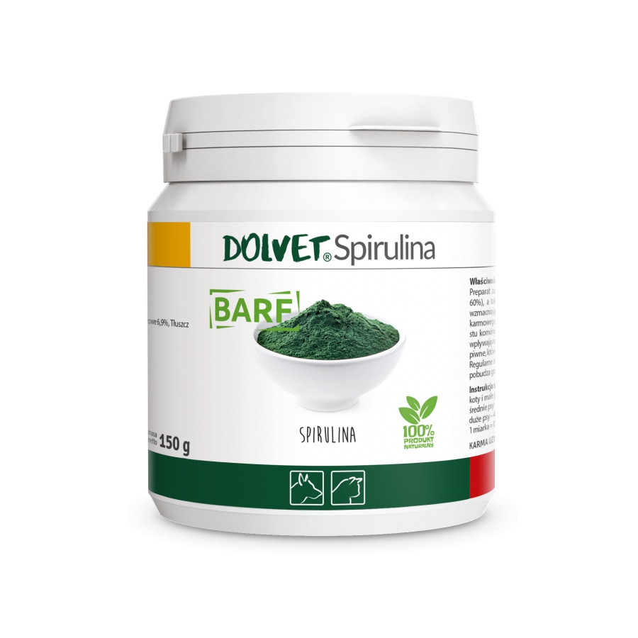 

Dolfos Dolvet Spirulina 150g Suplement Diety Barf