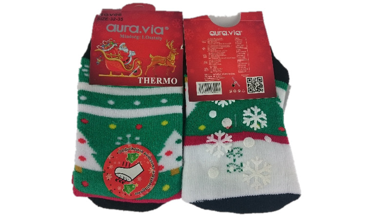 

skarpetki dziecięce frotte 32-35 Mikołaj abs
