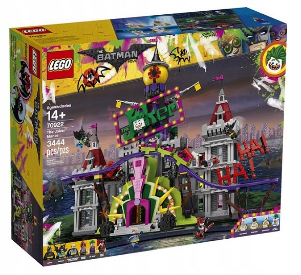 Lego 70922 Batman Filmová Rezidence Žolíka
