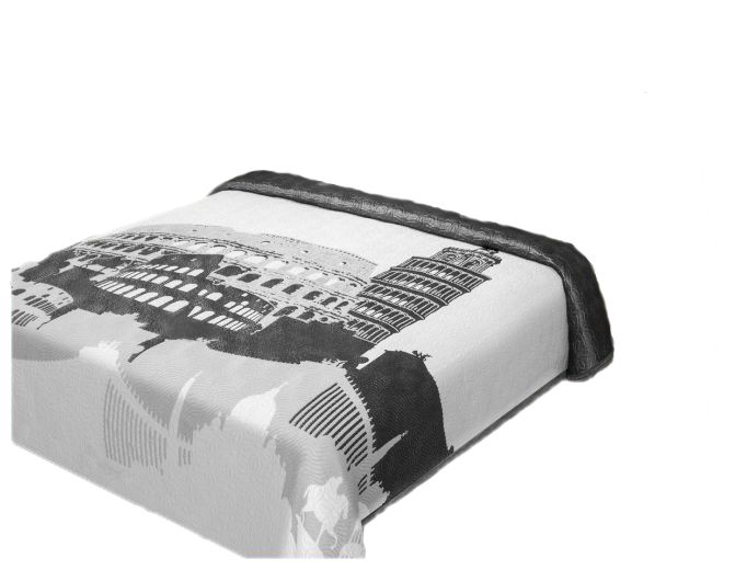 Prošívaný přehoz oboustranný 220x240 Roma