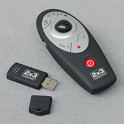 PILOT DO PREZENTACJI 2x3 WL3 Kolor lasera Czerwony