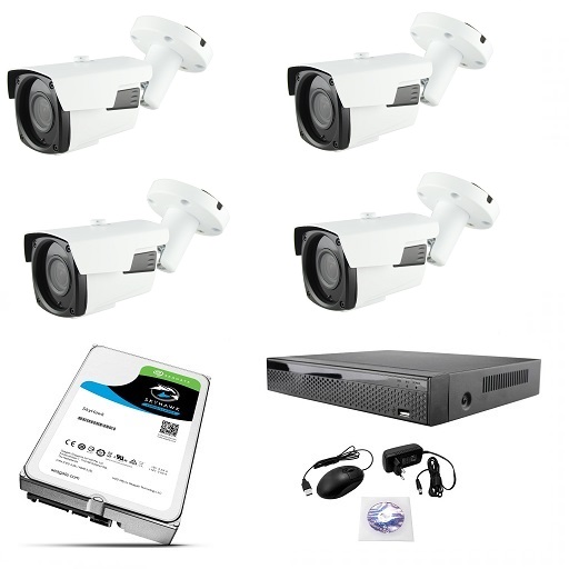 Sada 4x Kamera LBP60S400 Ip tubusová 4MPx IR60m