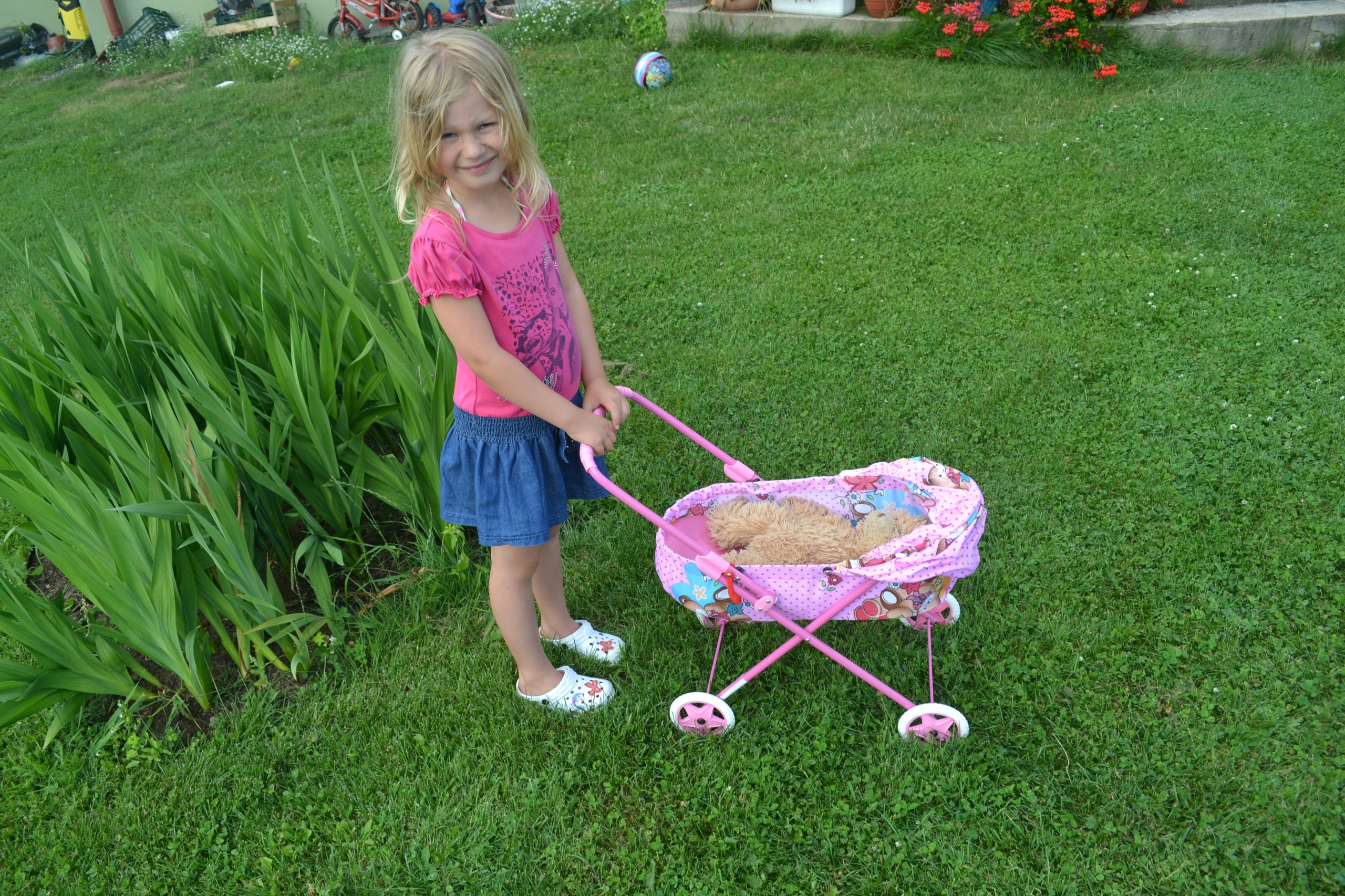 Wózek dla lalek dla Lalek Metalowy POLSKI / Seria 1