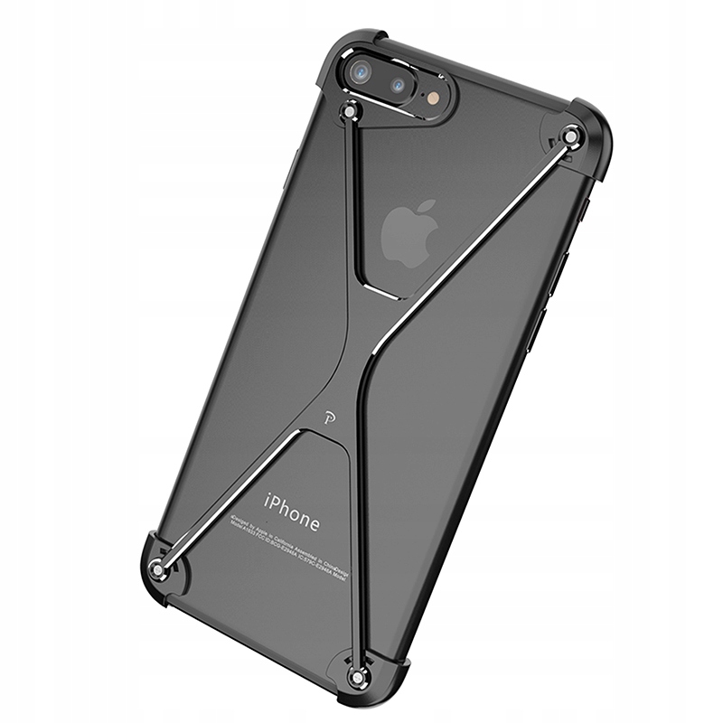 ALUMINIOWE Etui iPhone 7 PLUS Case X LEKKIE LUXURY Producent OS