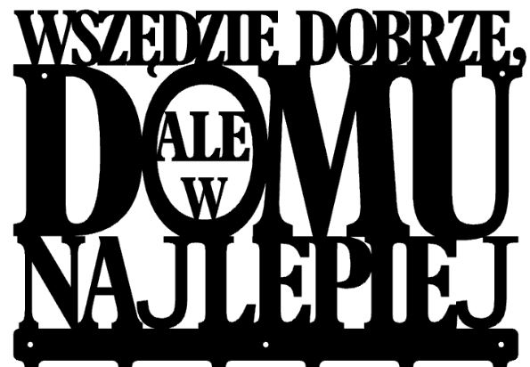 

Wszędzie dobrze, ale w domu najlepiej model 027M