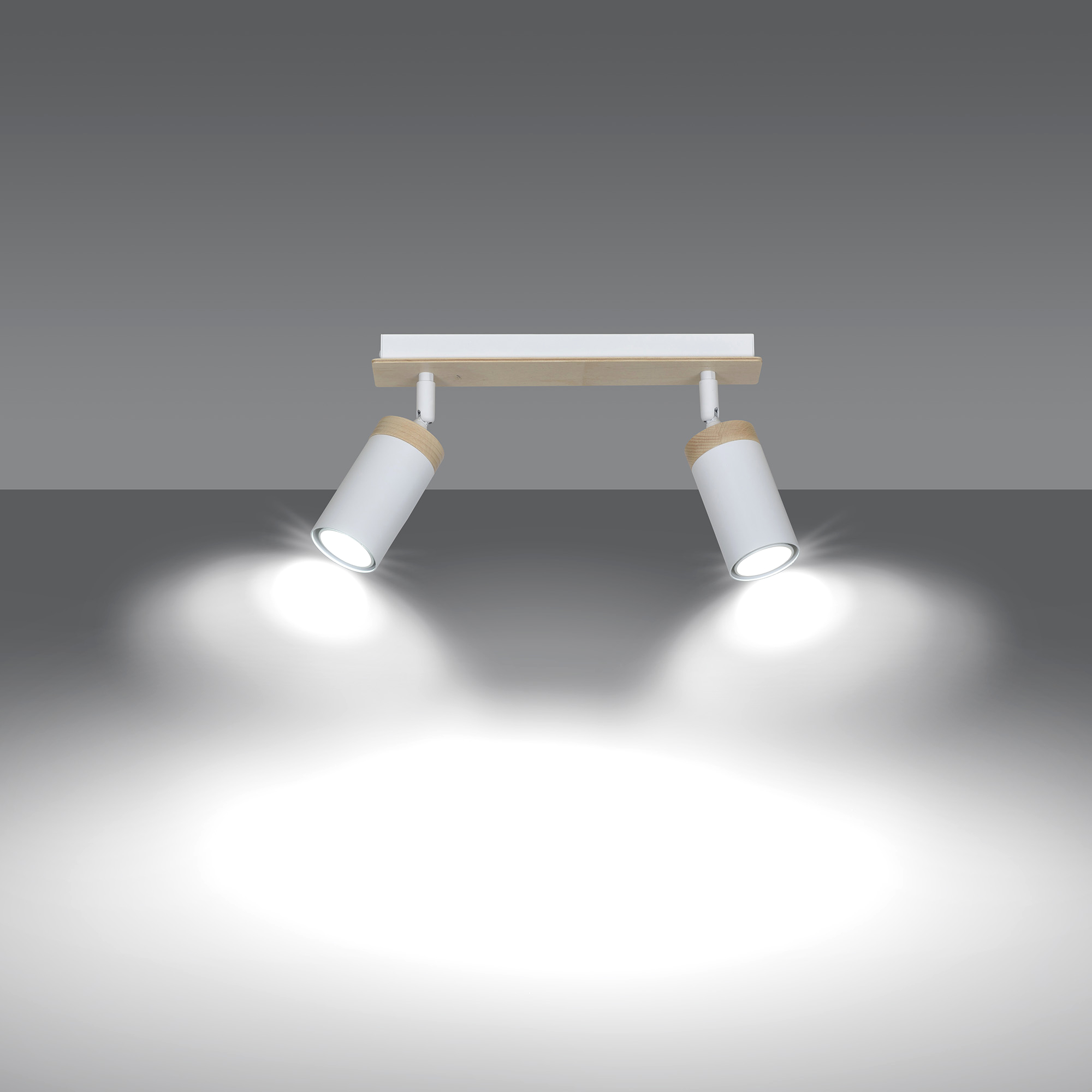 SPOT HALOGEN PLAFON SUFITOWY ELBA 2 LED EMIBIG Marka Emibig