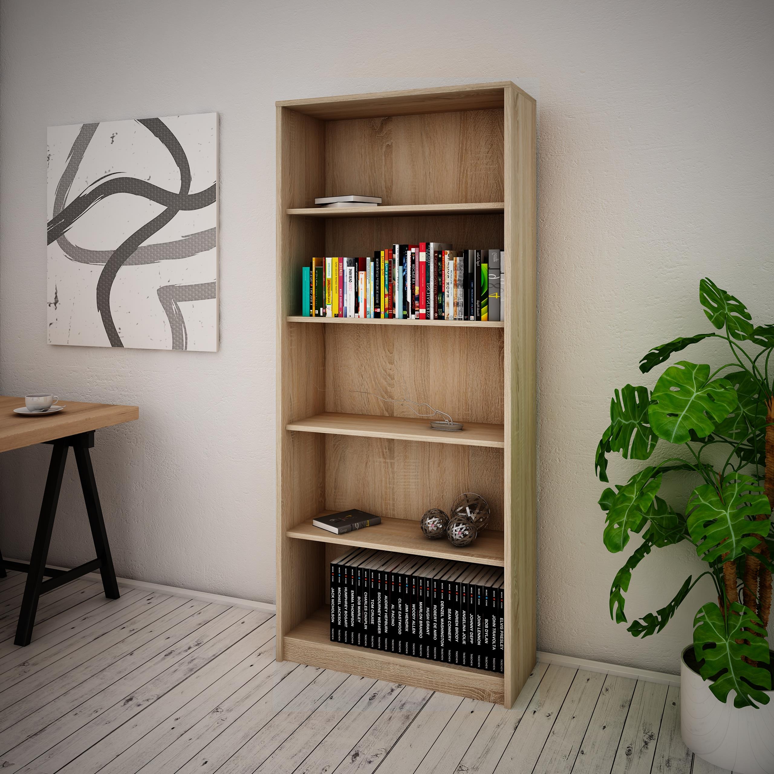 Regał biurowy otwarty szafa na książki R6 SONOMA ROB Marka Matkam