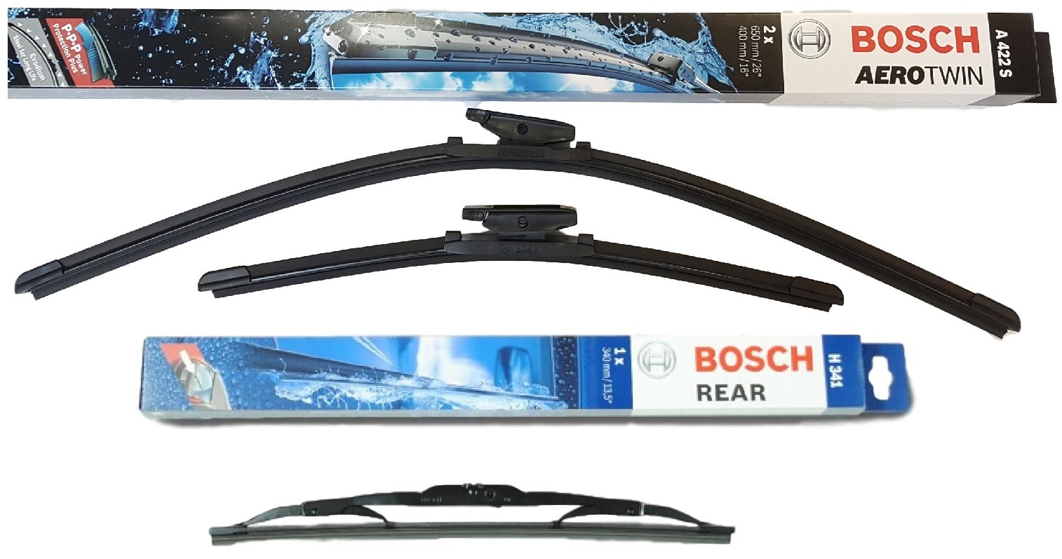 

Bosch Wycieraczki Przód+tył Vw Golf IV A927S+H341
