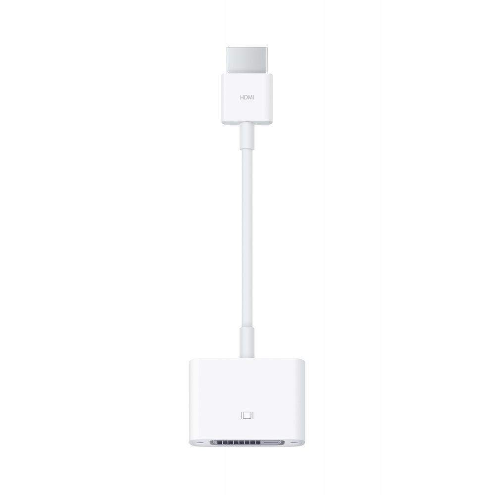 Apple adapter HDMI - DVI Biały