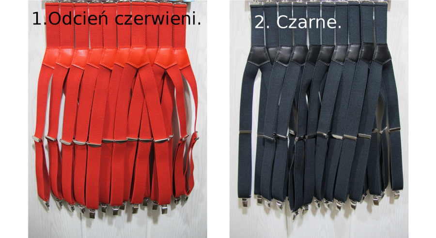 SZELKI dziecięce ŚREDNIE 2-4 LAT KOLORY. Marka Inna marka