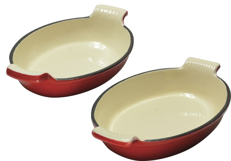 

Naczynie żeliwne owalne Kpl. 2 szt. 26+30cm Zest