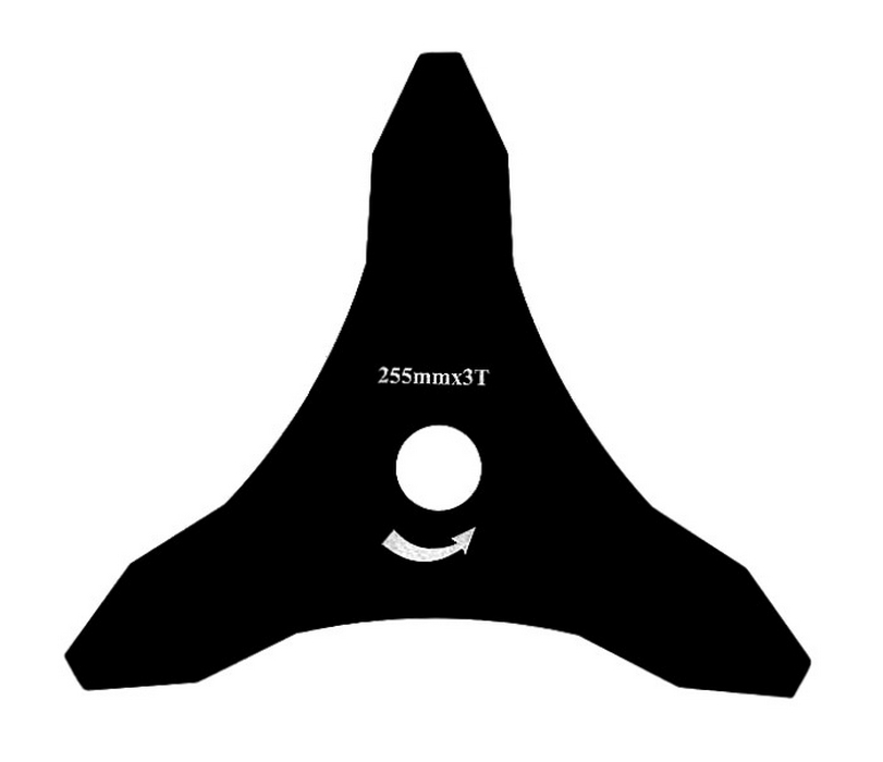 

Tarcza Tnąca Do Kosy 255 mm 3T 3 Zęby Kosa Ostrze