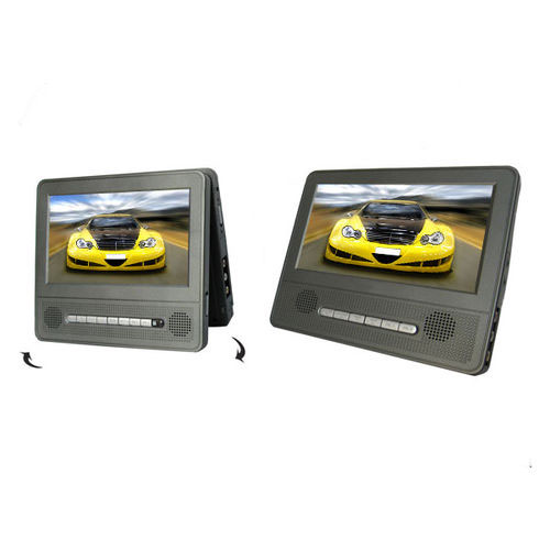 DVD 2 MONITORY NA ZAGLOWKI USB SD TORBA WBUD. AKUM Model PV970