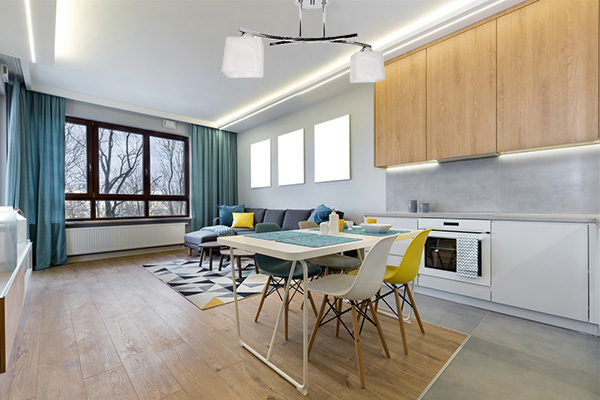 NOWOCZESNA LAMPA WISZĄCA ŻYRANDOL PLAFON CHROM LED Rodzaj lampy Sufitowe - wiszące