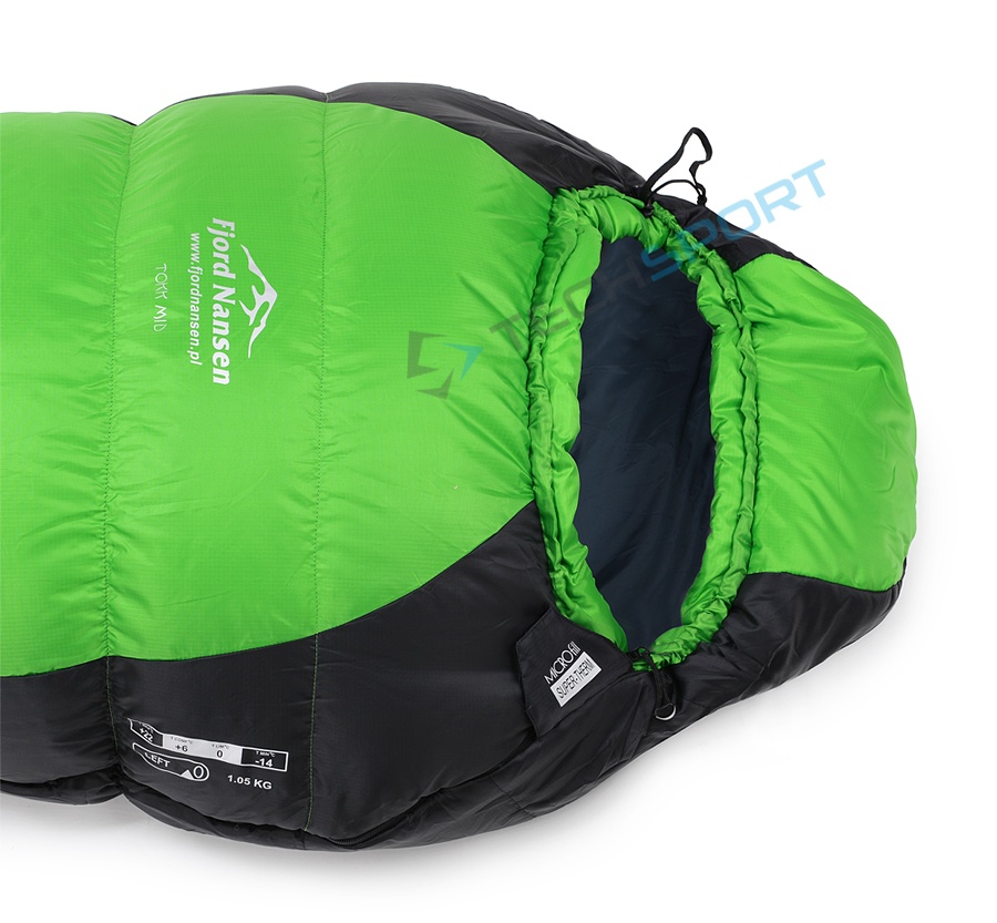 ROZCIĄGLIWY ŚPIWOR FJORD NANSEN TOKK MID do -14st! Marka Fjord Nansen